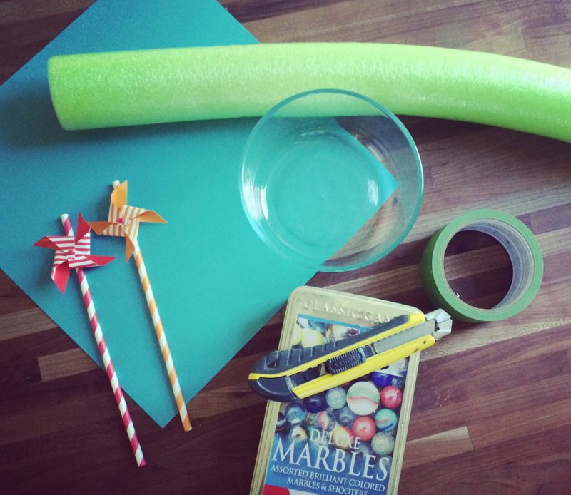 Pool Noodle Marble Race The Mama Village