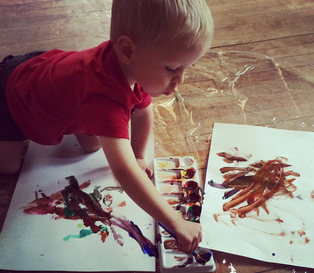 Painting with Kids