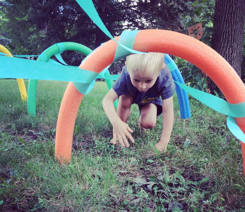 Pool Noodle Obstacle Course The Mama Village